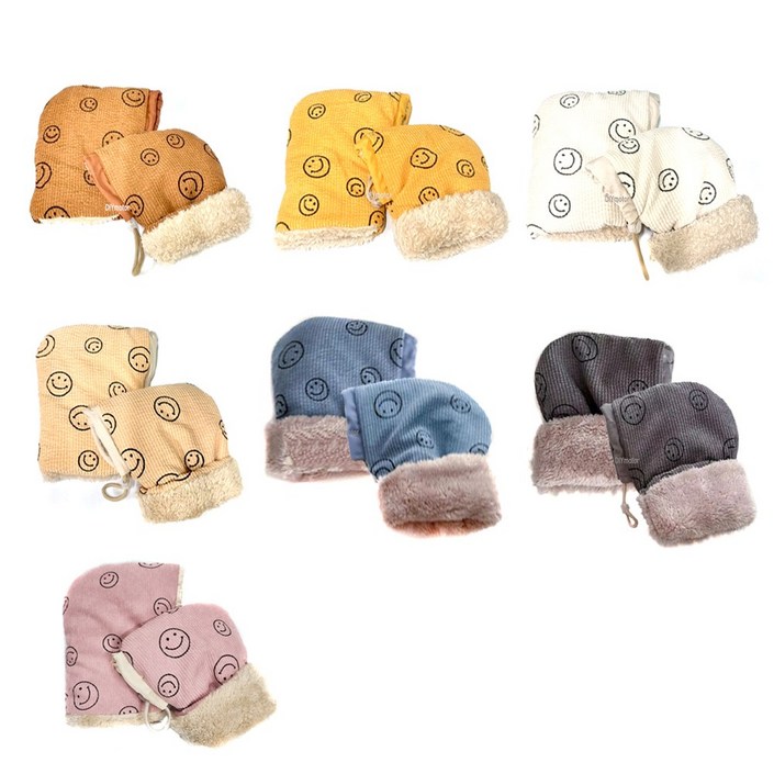 발통마켓 스마일 킥보드 핸드워머 자전거 겨울 핸드머프 핸들커버 마이크로킥보드