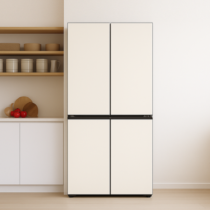 LG전자 디오스 AI 오브제컬렉션 냉장고 더블매직스페이스 871L 1등급 미스트 토프 25년도 출시