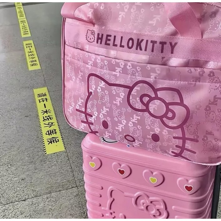 [당일출고] 산리오 헬로키티 핑크 여행가방