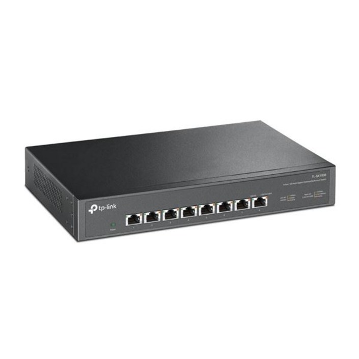 티피링크 TLSX1008 데스크톱랙 마운트 스위치8포트 10G, 단일상품, 1개 티피링크 TLSX1008 데스크톱랙 마운트 스위치8포트 10G, 단일상품, 1개