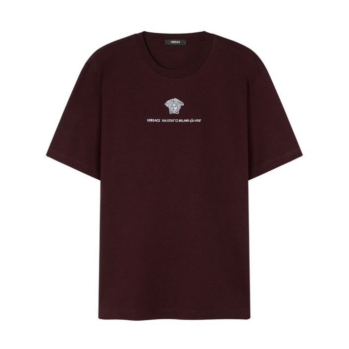 베르사체 메두사 밀라노 자수 티셔츠