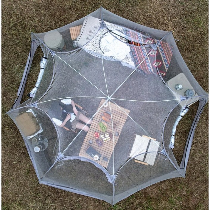 원터치 투명쉘터 방한 투명텐트 감성 버블 돔텐트 바람막이