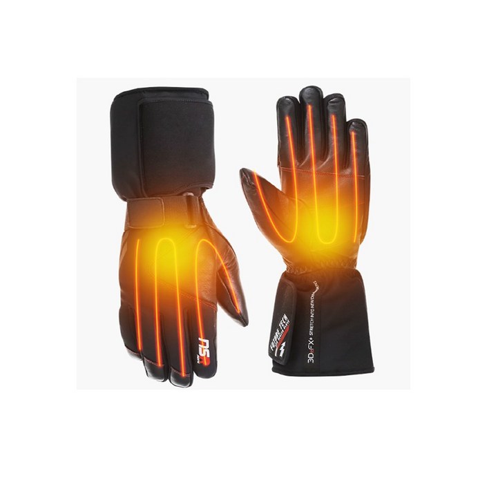 NSR 발열장갑 퓨처테크 플렉스 에보 글러브 겨울 방한 자전거 오토바이 충전식 열선장갑