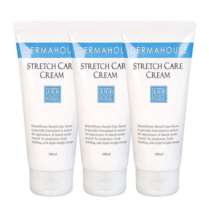 더마하우스 스트레치 케어 크림180ml 산전 산후 임산부 청소년기 일반인, 3개, 180ml 더마하우스 스트레치 케어 크림180ml 산전 산후 임산부 청소년기 일반인, 3개, 180ml