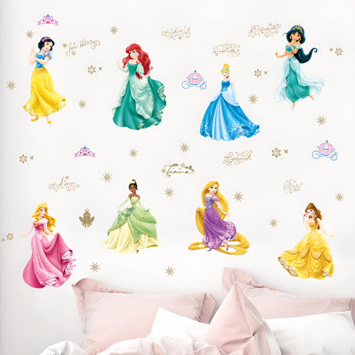 어린이집 유아실 아이방 꾸미기 벽꾸미기 붙이는 벽지스티커 친구들