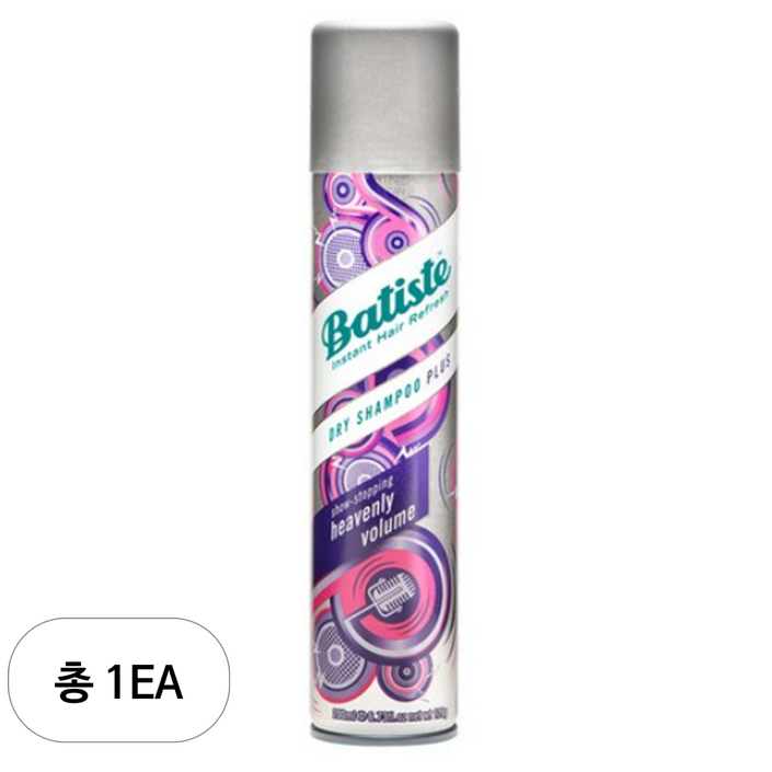 바티스트 드라이샴푸, 200ml, 1개