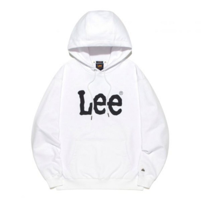 리 LEE 빅 트위치 로고 후드 화이트 LE2501HD01WH 463027