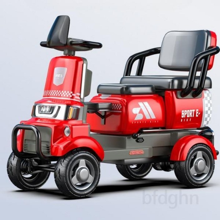 노인용 전기사륜차 신형 소형 가정용 차량 낙하 방지 배터리 전동스쿠터 어르신 효도선물 안전한 주행 농업용 겸용 효도상품 부모님 선물용