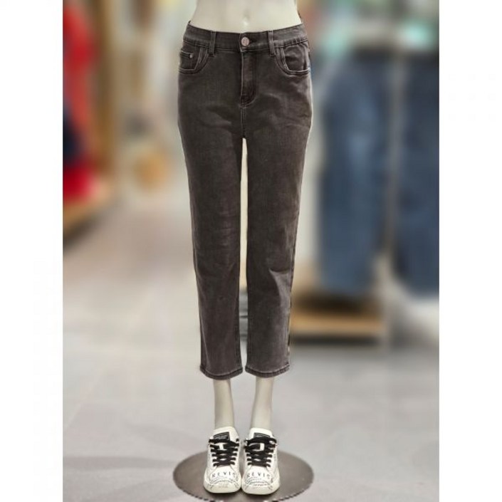 백화점 밴딩 스키니 데님 팬츠 BADP60461 아울렛