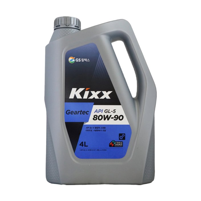 오일마트 킥스 KIXX GL5 80W90 4리터 리어액슬 기어오일