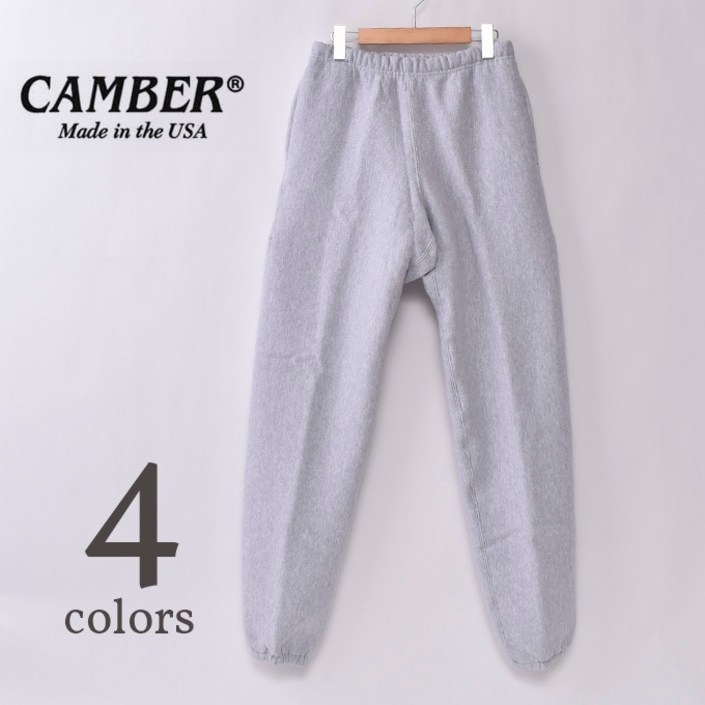 캠버 CAMBER 233 크로스니트 스웻 팬츠 12온스 4컬러 캠버 CAMBER 233 크로스니트 스웻 팬츠 12온스 4컬러