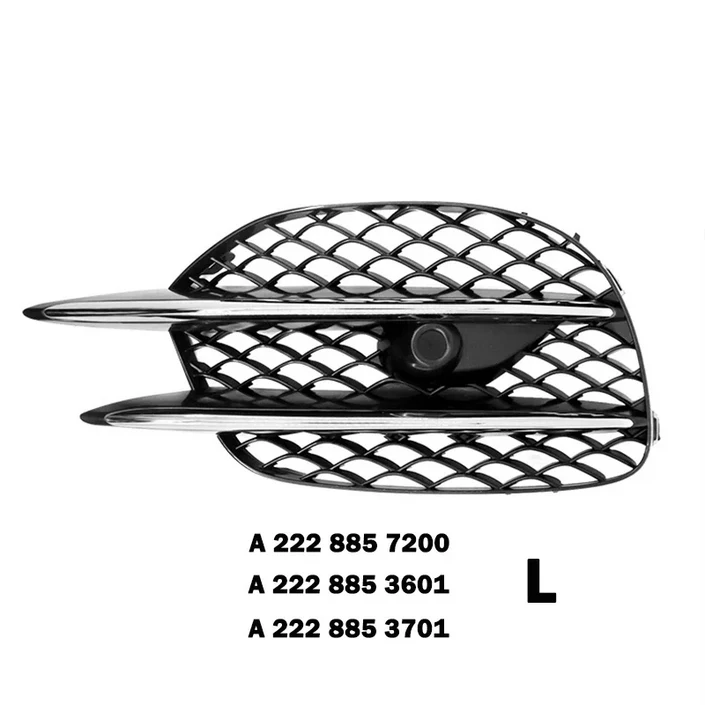A 2228857100 벤츠 호환 S클래스 W222 S450L S500L S560 4MATIC 앞좌석 하부 그릴 범퍼 라디에이터 공기 흡입 그리드