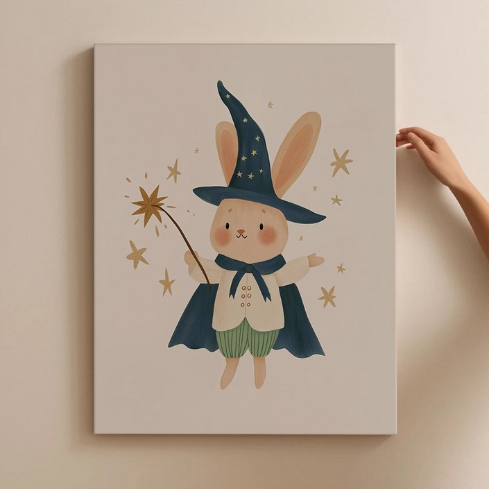 모던 동물 일러스트 아이방 인테리어 그림 27종 캔버스 그림액자 10-18 아기방 벽장식 동물그림