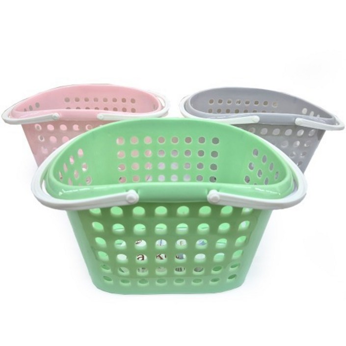 웨이브 목욕바구니 소 8809 물빠짐 욕실바구니 헬스장 수영 샤워 목욕탕 미니 목욕가방