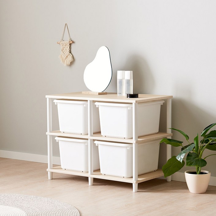 프로모션행사중 큐브수납장 1단2단3단 장난감 기저귀정리함 펜트리 거실장 애견용품수납 정리수납장 틈새수납장 장난감정리함 베란다정리, 메이플, 1개