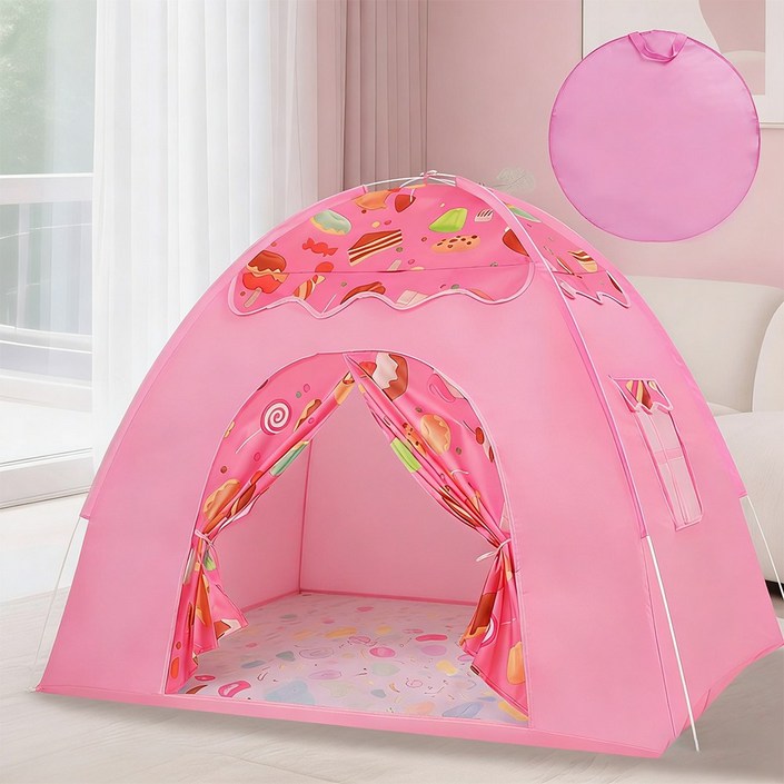 MIVONA 접이식 실내외텐트 하우스 휴대용 간편설치 수납가방