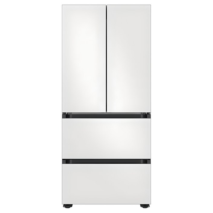 색상선택형 삼성전자 비스포크 420L 스탠드형 4도어 냉장고 AI 김치플러스 키친핏 방문설치