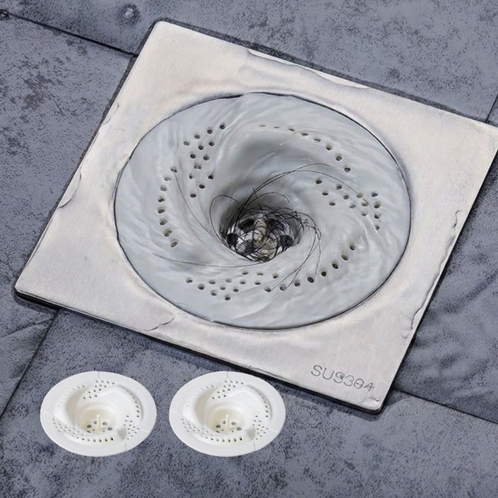 슬러피 머리카락 다잡아주는 회오리 하수구 2개 세트