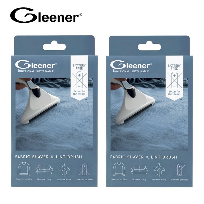 [공식] 글리너 수동 보풀 제거기 2세트, 세탁소 전문가용