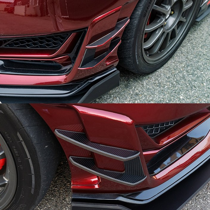 콘보이 벨로스터N 범퍼 카나드 윙 튜닝 에어로파츠