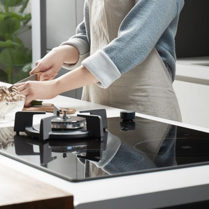 전국설치 경동 나비엔매직 3구 빌트인 가스 전기 하이브리드가스렌지 1구인덕션 2구 쿡탑 레인지 ERG5003ERG5013