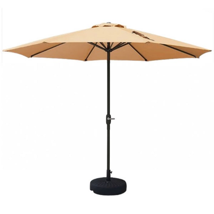 캠인노크 프리미엄 심플 파라솔 2.7M 반자동 각도조절 야외 그늘막