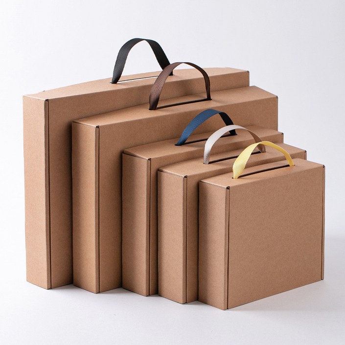 와니유니 끈손잡이 선물상자 다용도 기프트박스 가로 G형 C형 고급 선물포장장자 국내제작 낱장, 묶음, 10개, 크라프트