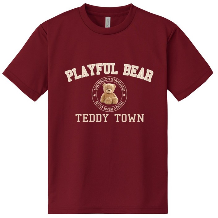 플레이곰 쿨론 반팔티 티셔츠 남성 남자빅사이즈 여성