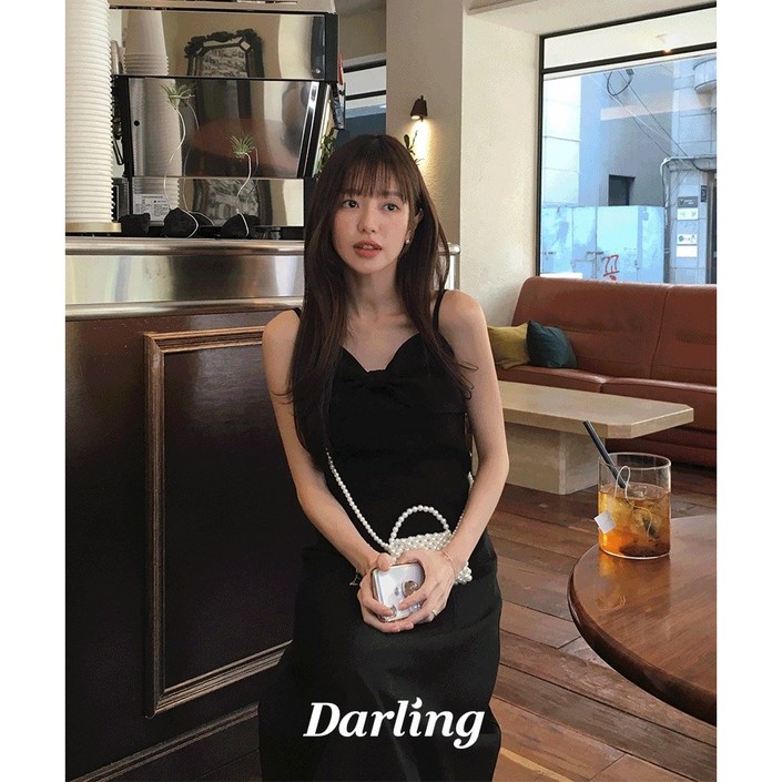 달트 [MADE]리본 뷔스티에 원피스