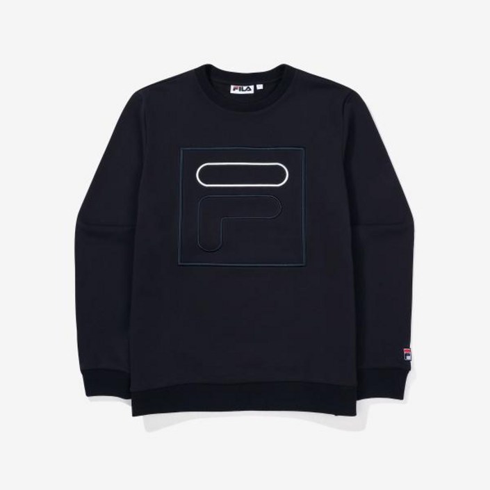 FILA 본사공식 F박스 컬렉션 F로고 맨투맨 FS2POF3393XINA