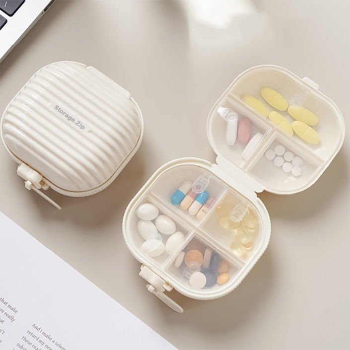로멀리 휴대용 일주일 미니 알약 케이스