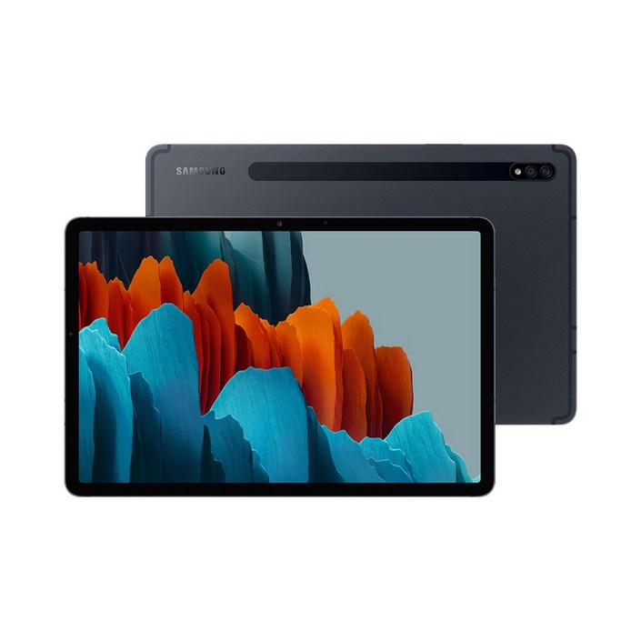 삼성전자 갤럭시탭 S7 SM-T875 Wi-Fi+LTE 128GB, Wi-Fi+Cellular, 128GB, 미스틱블랙 중고리퍼