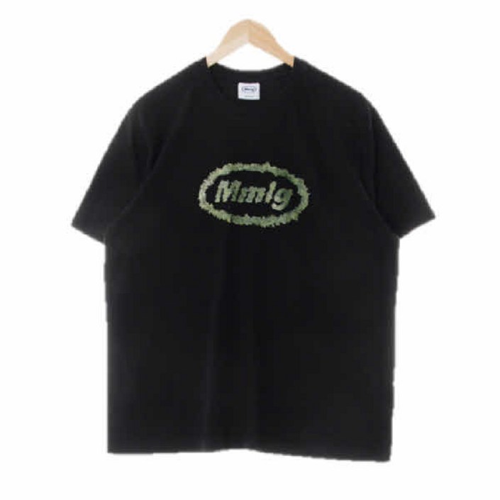 엠엠엘지 mmlg 블랙 면 식물로고반팔티 [M]
