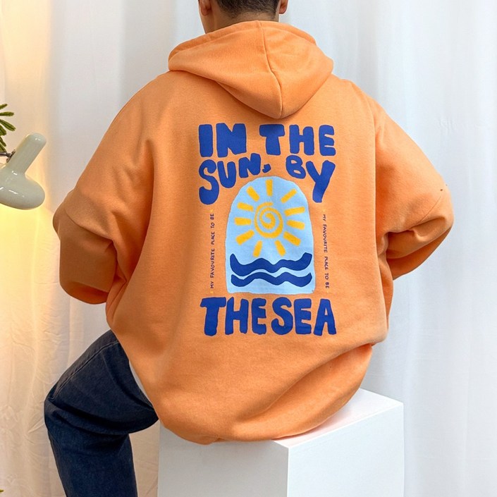 [마이빅스타일] 스카이 오버핏 후드티 5XL 3COLOR 국내생산 빅사이즈 루즈핏 남여공용 후드 (면/기모 선택)