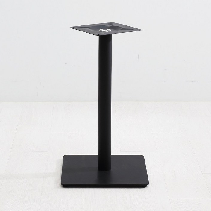 큐리 블랙 400 사각 다리 인테리어 카페 식탁 주방 티, 블랙