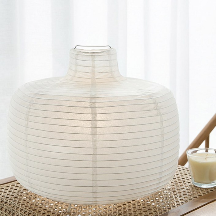 한지스탠드 안방 침실 거실 한지 스탠드 조명 화이트