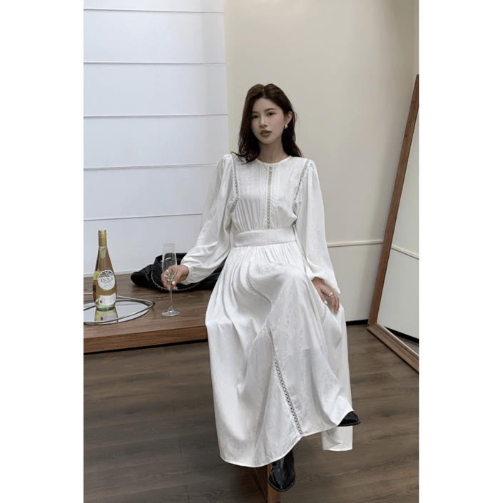 오브제원피스 포켓 Object 쉬폰 블랙 시대의상 여성