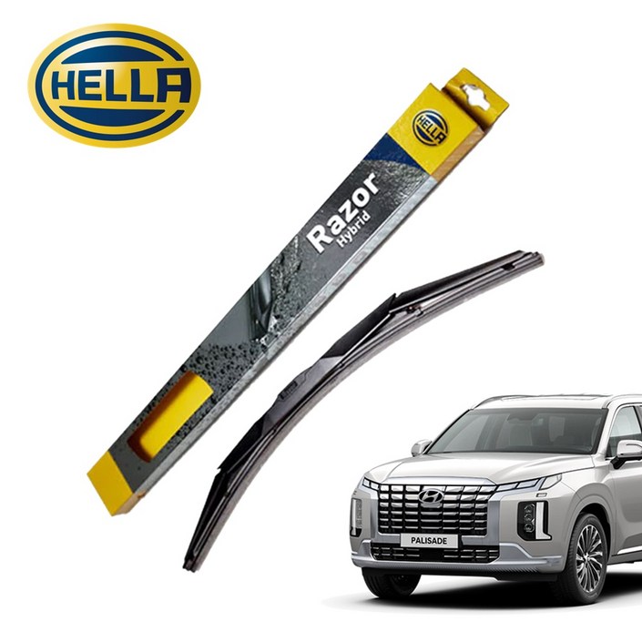 헬라 레이저 팰리세이드와이퍼 하이브리드 후꼬구고무 적용, 팰리세이드18년24년