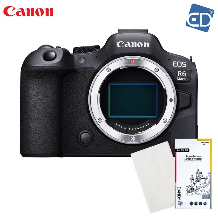 캐논 정품 EOS R6 Mark II 액정필름포켓융 증정 ED