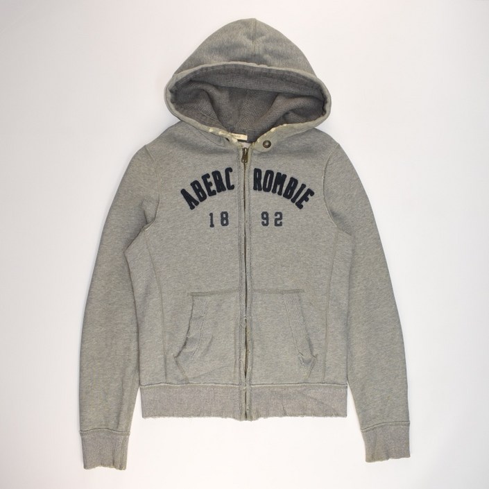 아베크롬비 그레이 면 빈티지기모 후드티셔츠 S 남성 MJP3007 자바구제창고