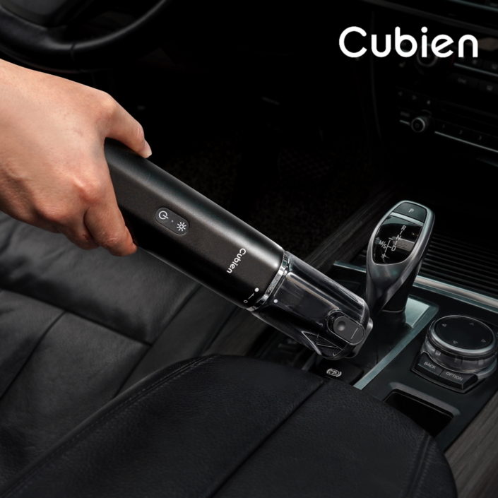 [25년 NEW] 쿠비엔 무선 핸디 캠핑 에어건 미니 청소기 차량용 CP23-101