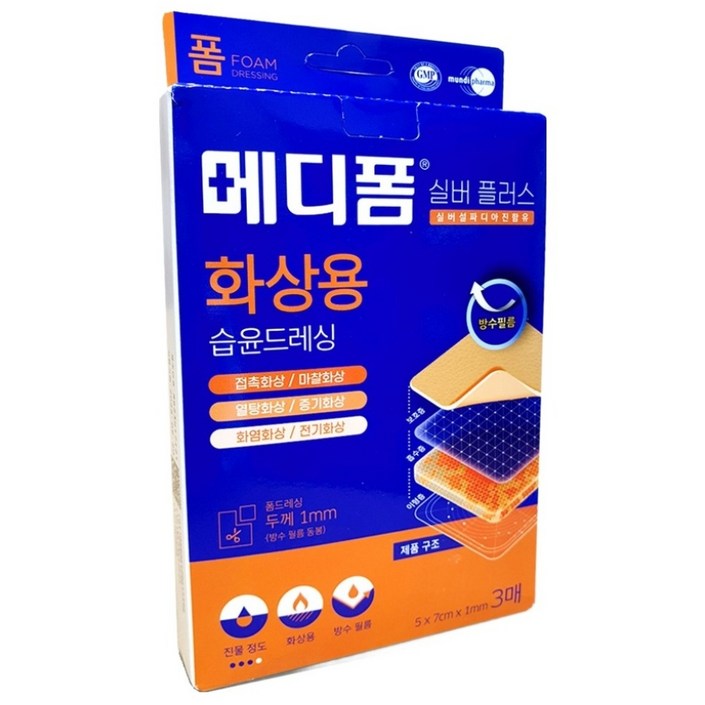 메디폼 실버플러스 밴드 메디폼 실버플러스 밴드