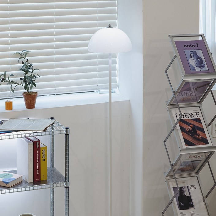 머쉬룸 장스탠드  LED 전구