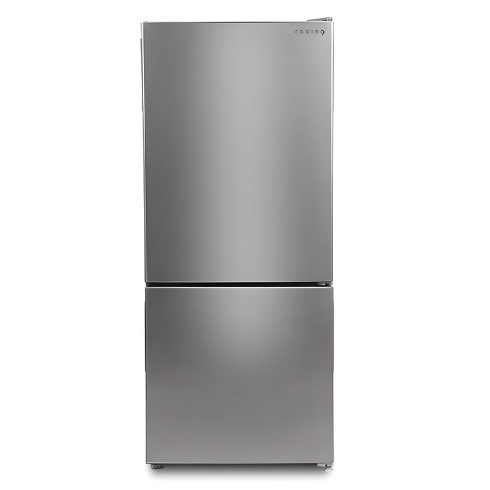 쿠잉전자 메탈 콤비 117L 2도어 냉장고 방문설치, REFC120S