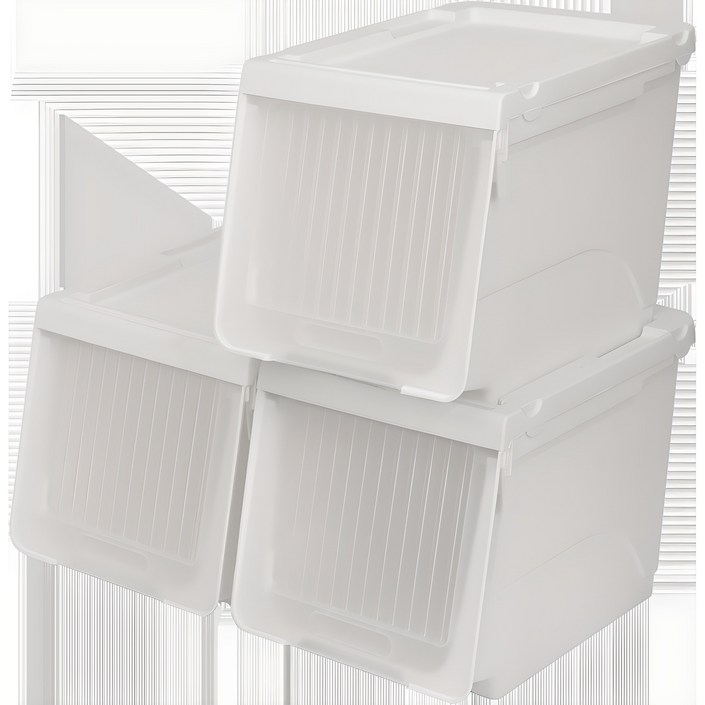 올유리빙 슬라이딩 리빙박스 높은형 투명창