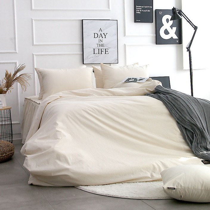 다인데코 루이스 광목 이불커버 SSQK