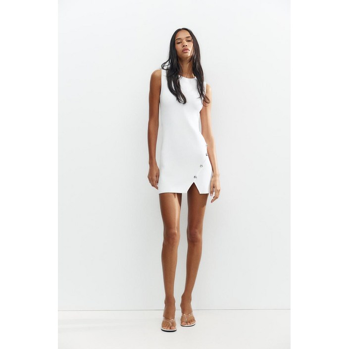 ZARA 숏 니트 버튼 원피스 180768