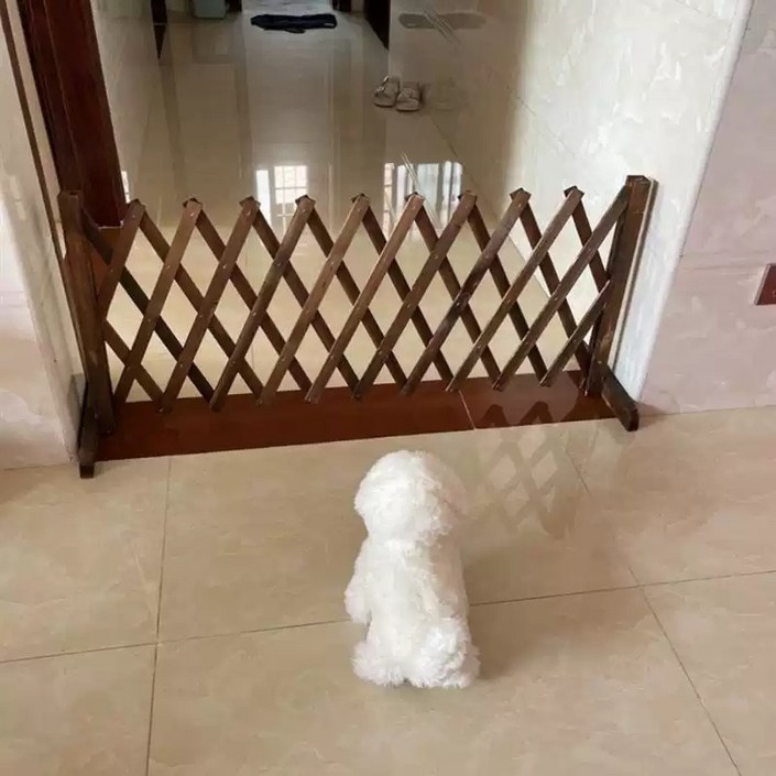 펜스 나무 접이식 파티션 애견 가림막 안전망 난간 울타리