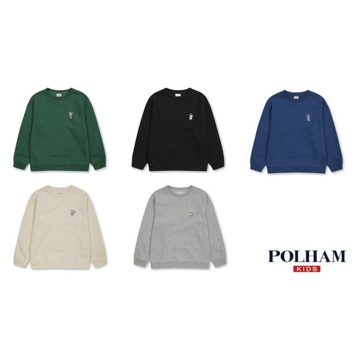 [백화점정품] 26년NEW 폴햄 POLHAM 공용) 플리스 그래픽 맨투맨 PKF4TR3811