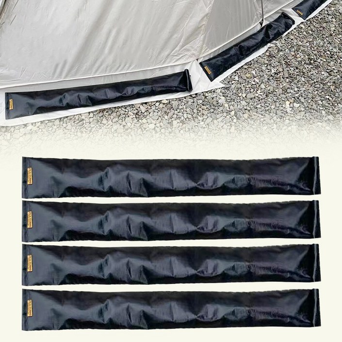 텐트스커트 모래주머니 천막호스 스커트처리 동계캠핑 텐트모래주머니 텐트스커트고정  캠핑모래주머니